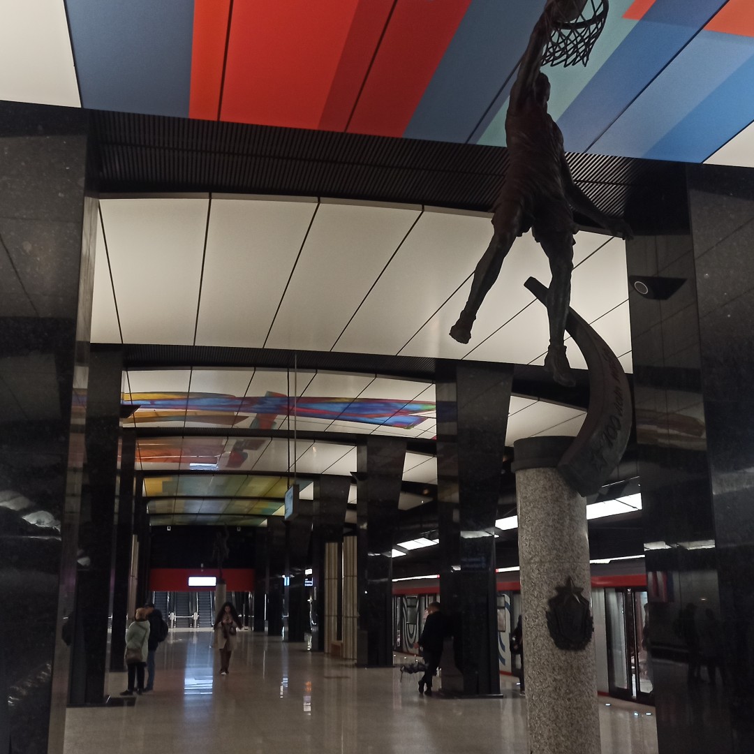 Moskovska metro stanica CSKA (© Mozzart Sport)